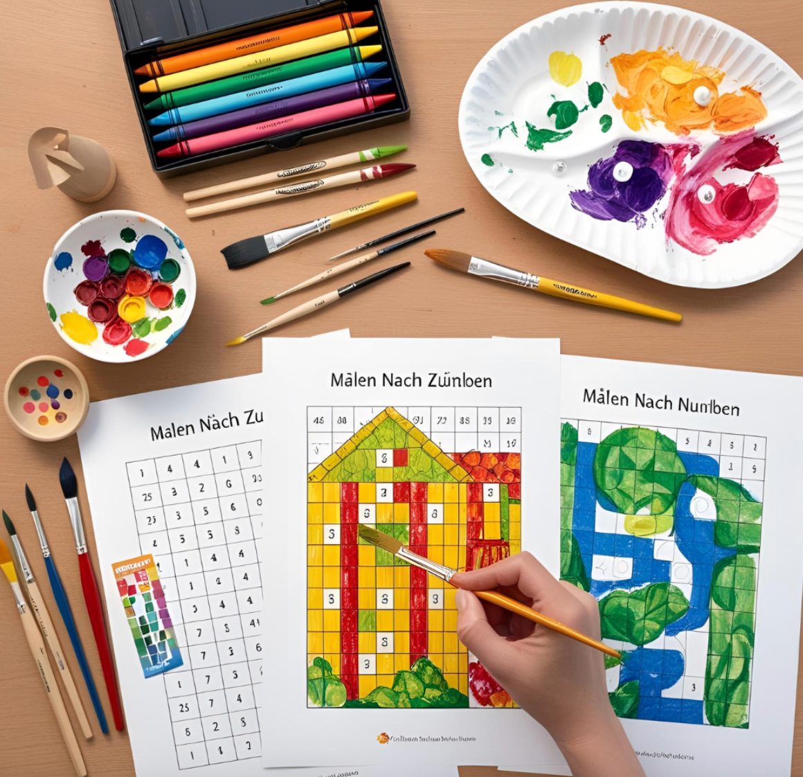 Malen nach Zahlen Tipps: Vermeide diese Fehler und erschaffe ein wahres Kunstwerk!