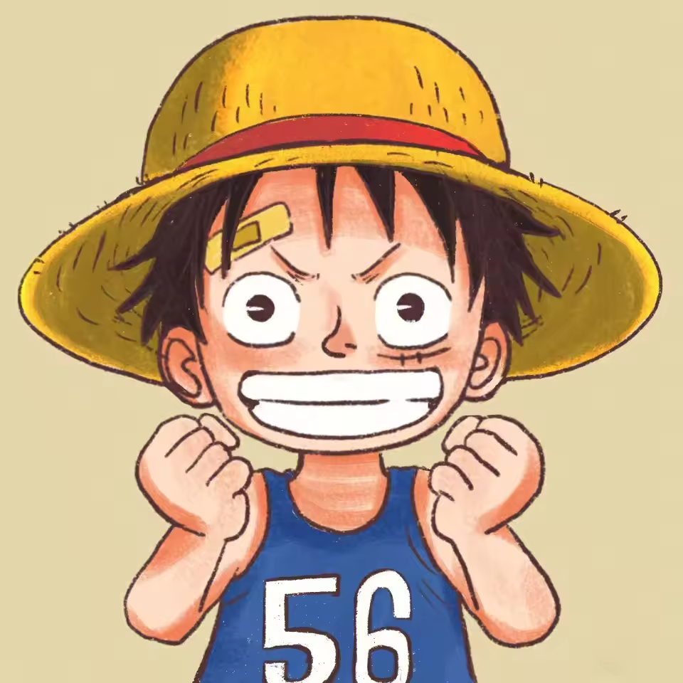 Malen Nach Zahlen - Monkey D. Luffy