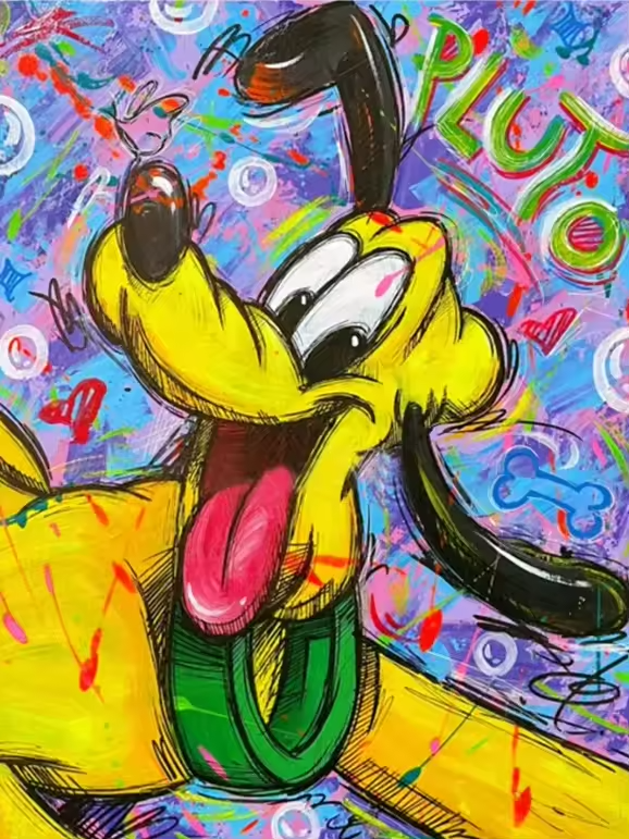 Malen Nach Zahlen - Pluto