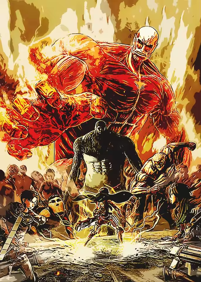 Malen Nach Zahlen - Titanen Armee