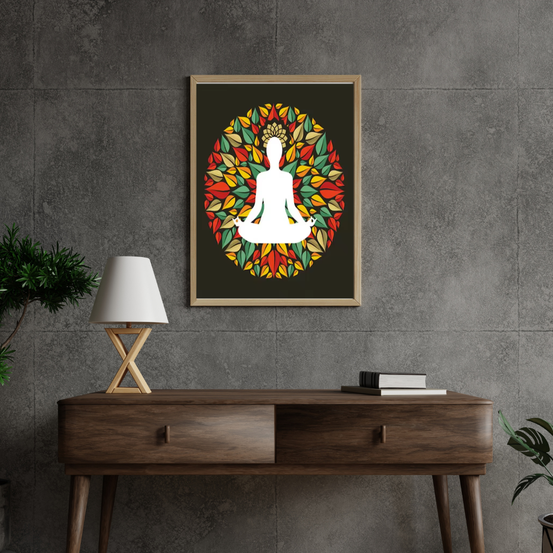 Malen Nach Zahlen - Weiße Buddha Statue