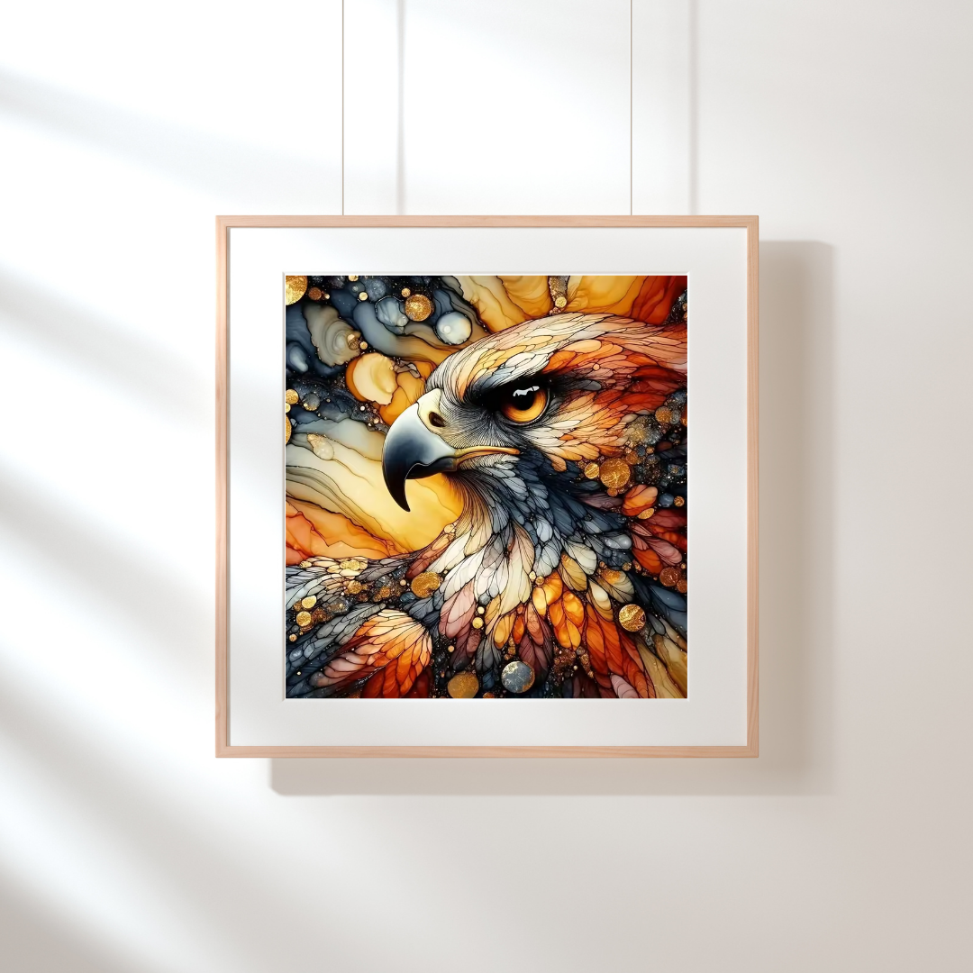 Malen Nach Zahlen - Adler