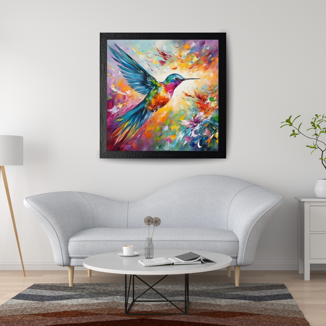 Malen Nach Zahlen - Bunte Kolibries
