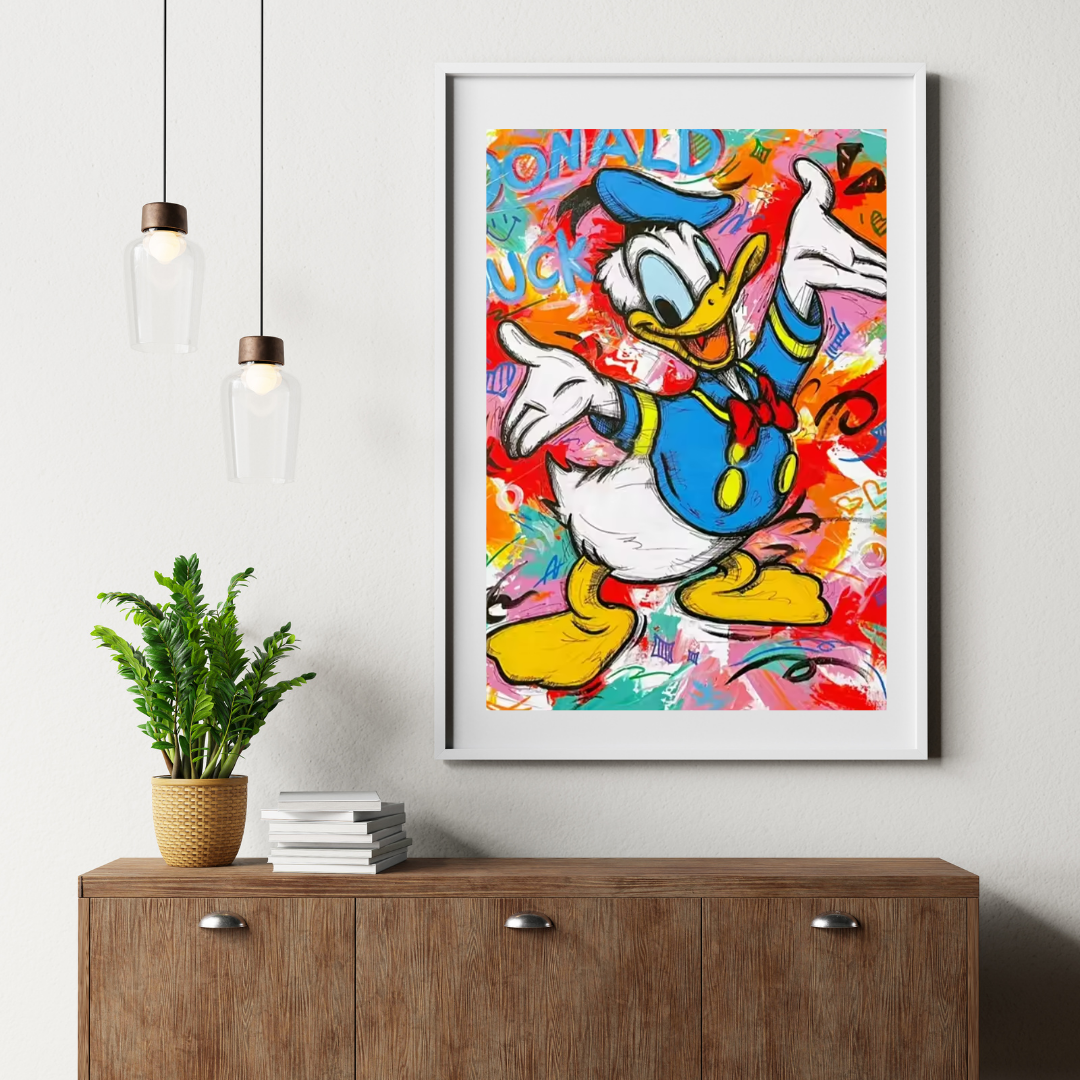 Malen Nach Zahlen - Donald Duck