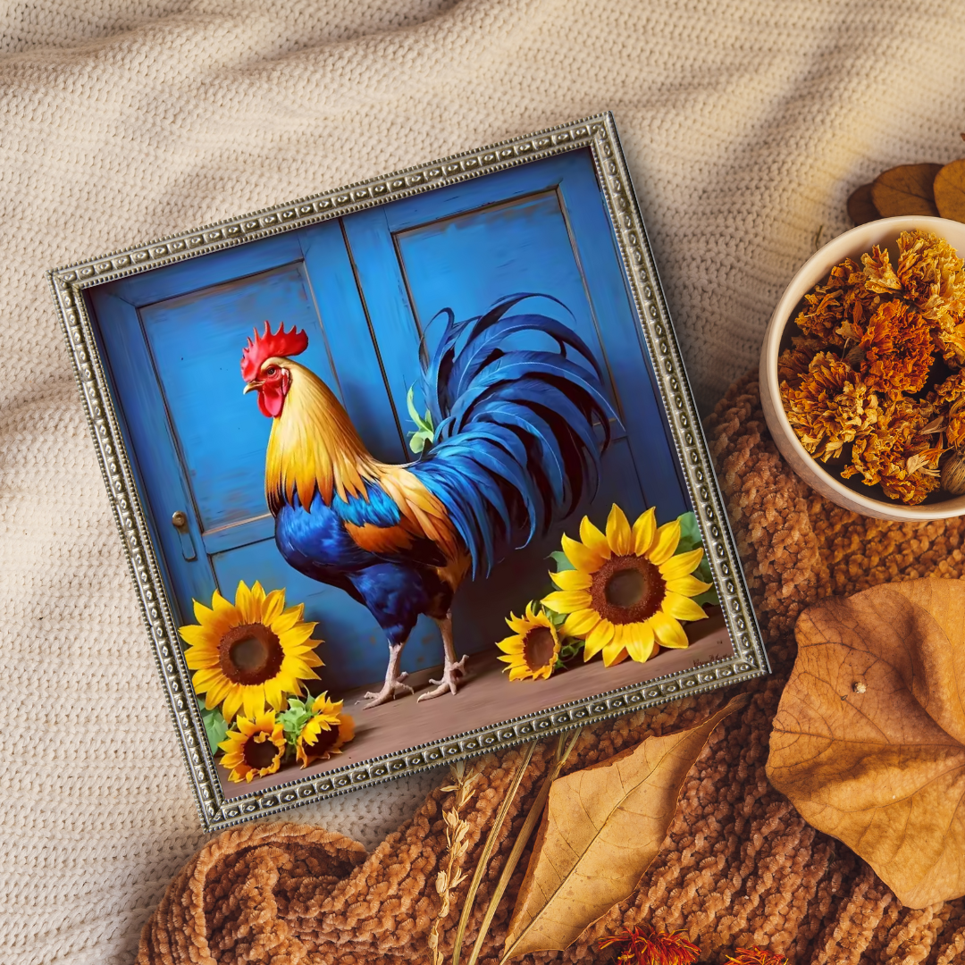 Malen Nach Zahlen - Hahn