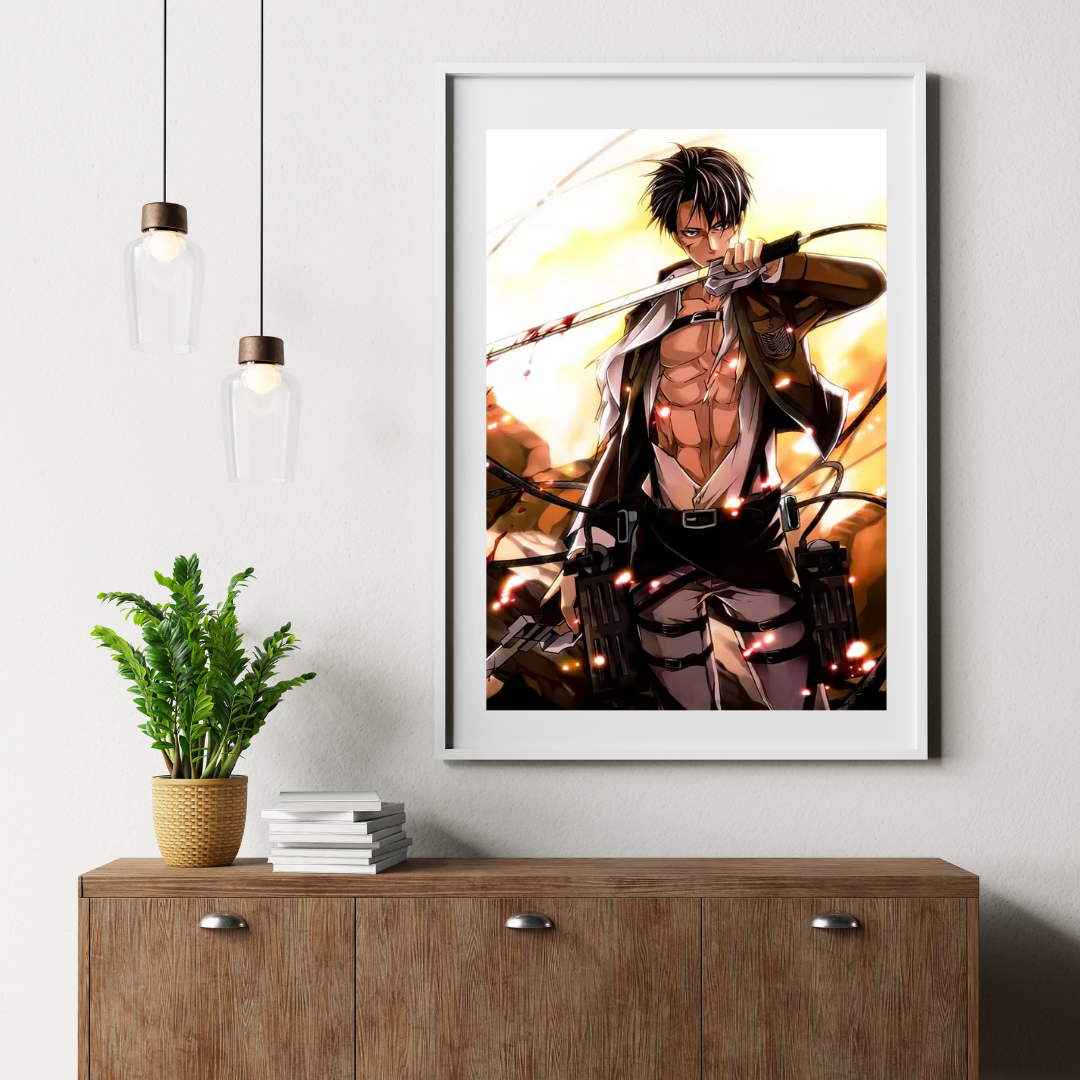 Malen Nach Zahlen - Levi Ackerman