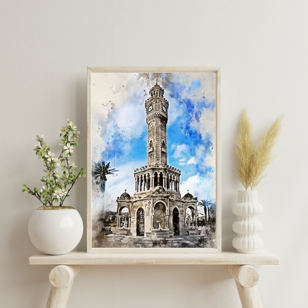 Malen Nach Zahlen - New Yorker Uhrturm