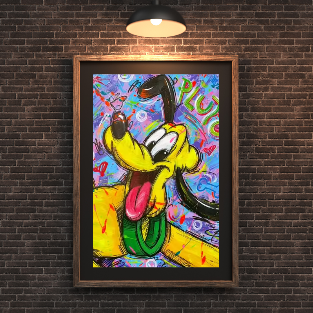 Malen Nach Zahlen - Pluto