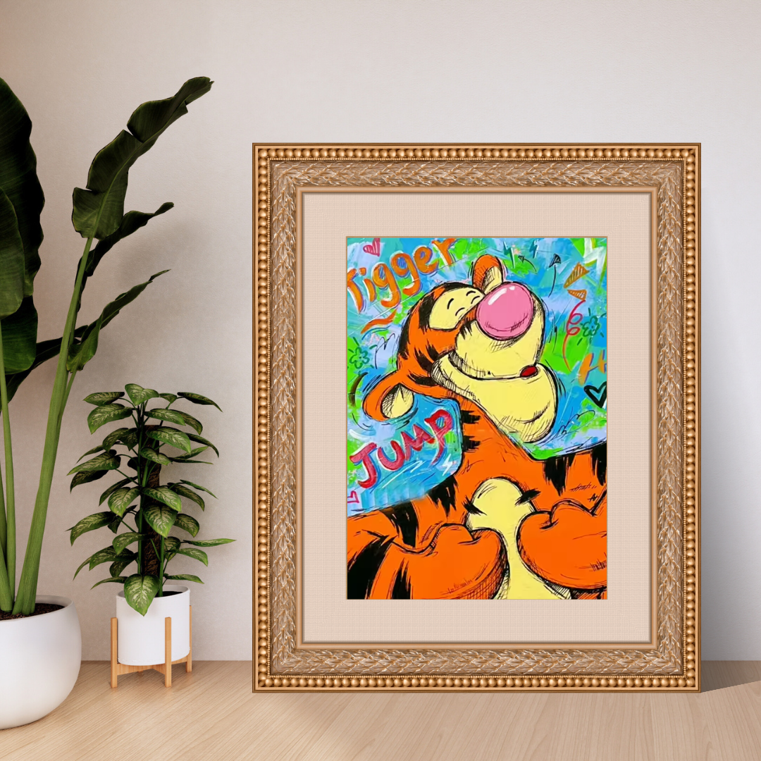 Malen Nach Zahlen - Tigger