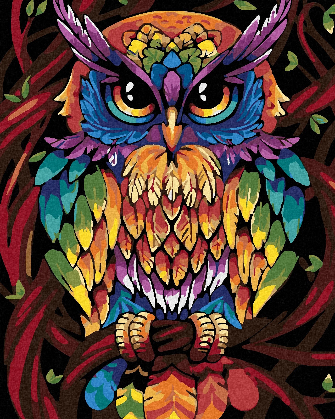 Malen Nach Zahlen - Bunte Eile