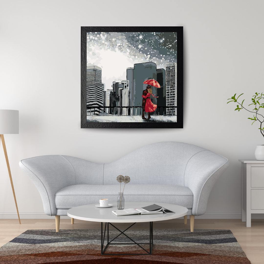 Malen nach Zahlen - Mann Und Frau In New York