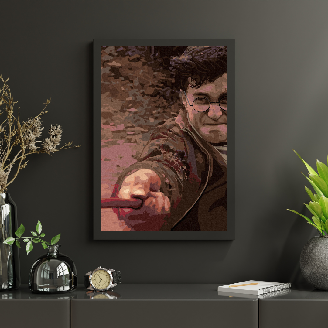 Malen nach Zahlen - Harry Potter Im Duell Mit Voldemort