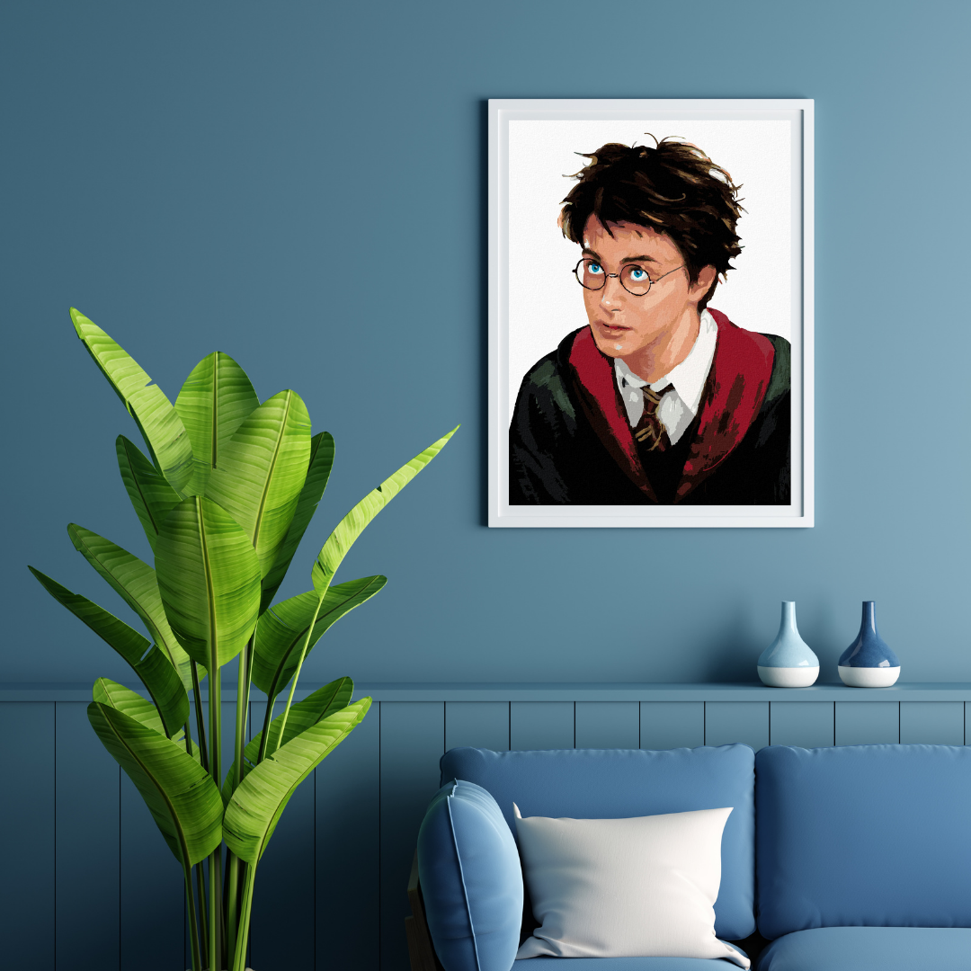 Malen nach Zahlen - Harry Potter Porträt