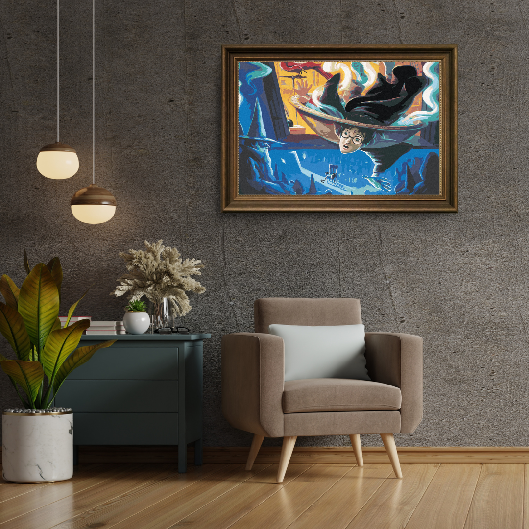 Malen nach Zahlen - Harry Potter Und Dumbledores Denkarium