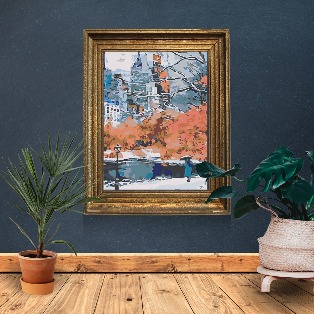 Malen nach Zahlen - Park In New York