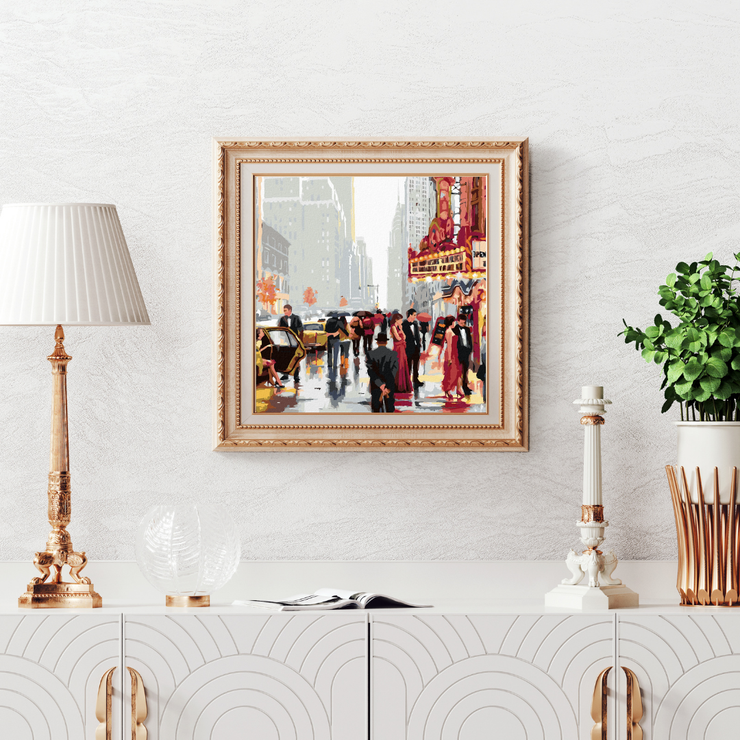 Malen nach Zahlen - Theater In New York