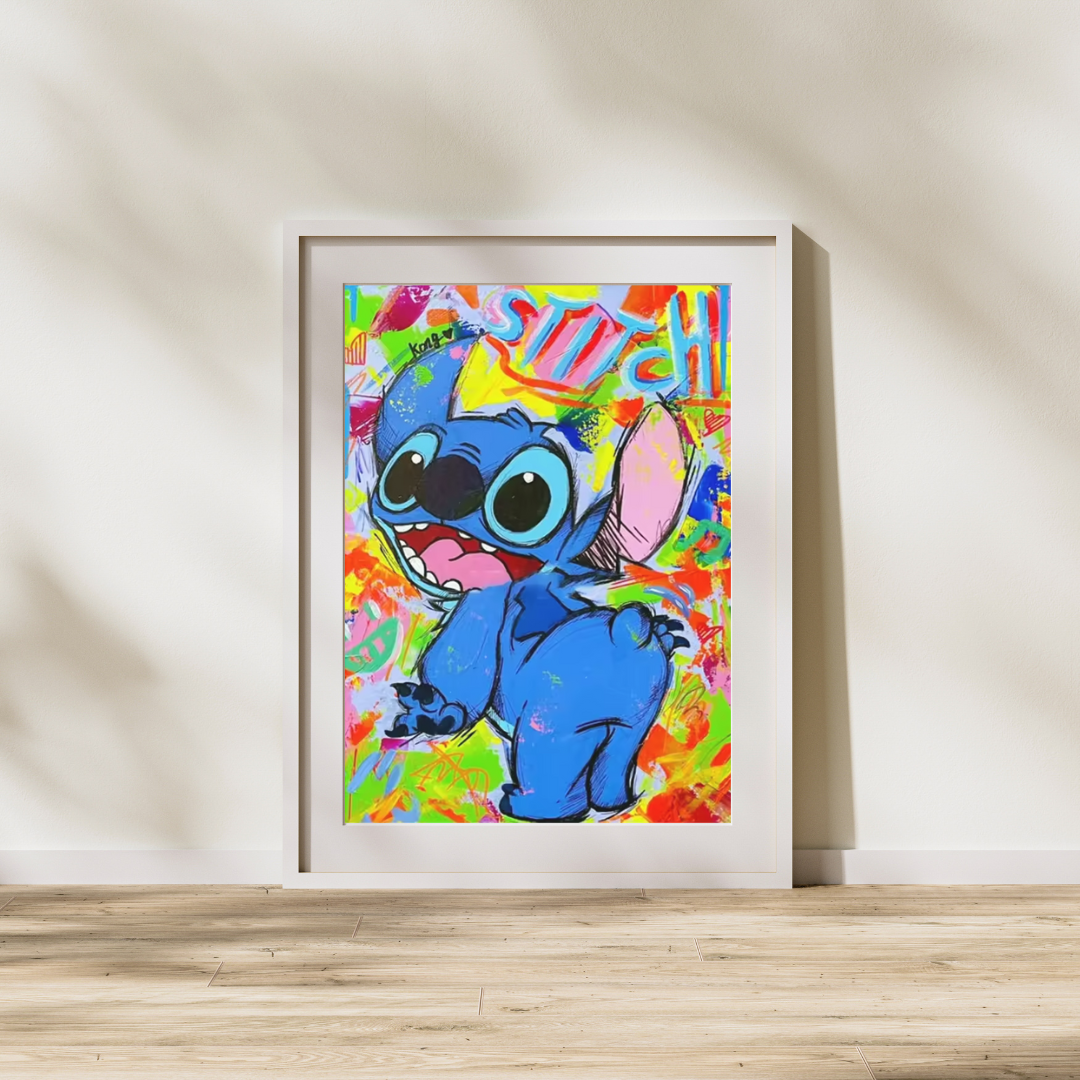 Malen Nach Zahlen - Bunter Stitch