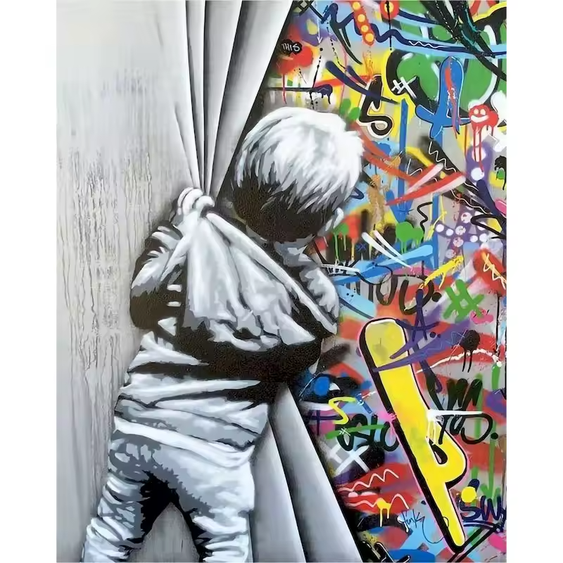 Malen Nach Zahlen - Die Kunst Hinter Dem Vorhang