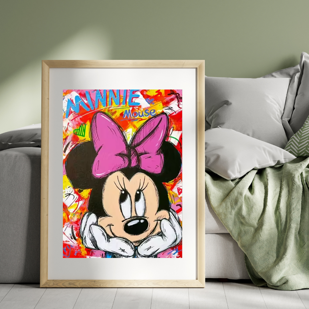 Malen Nach Zahlen - Minnie Mouse