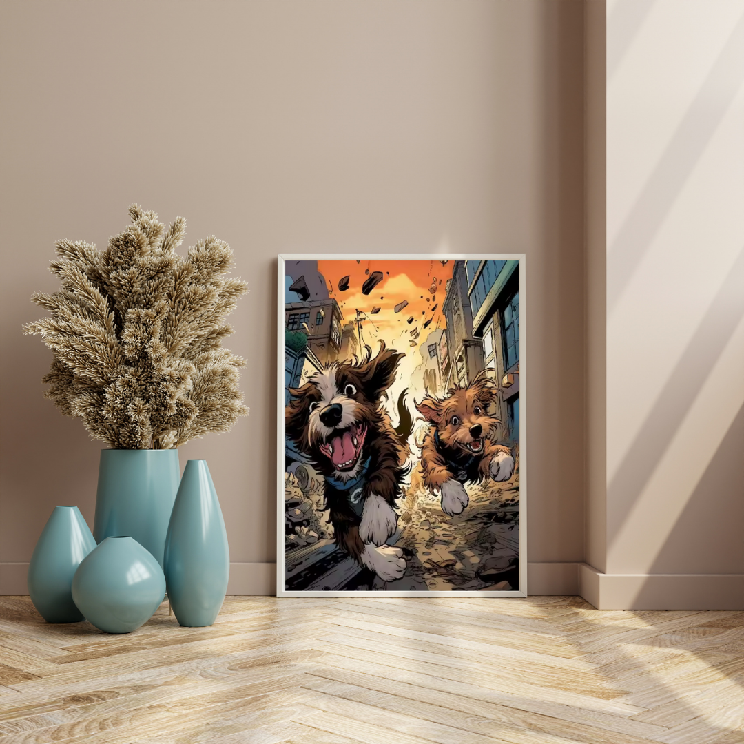 Malen Nach Zahlen - Die Eile Des Hundes