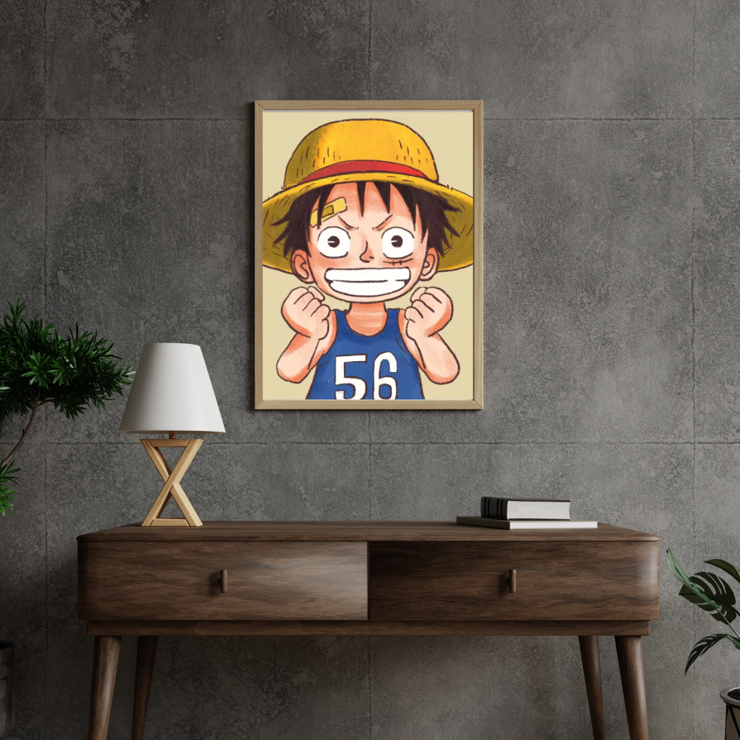 Malen Nach Zahlen - Monkey D. Luffy