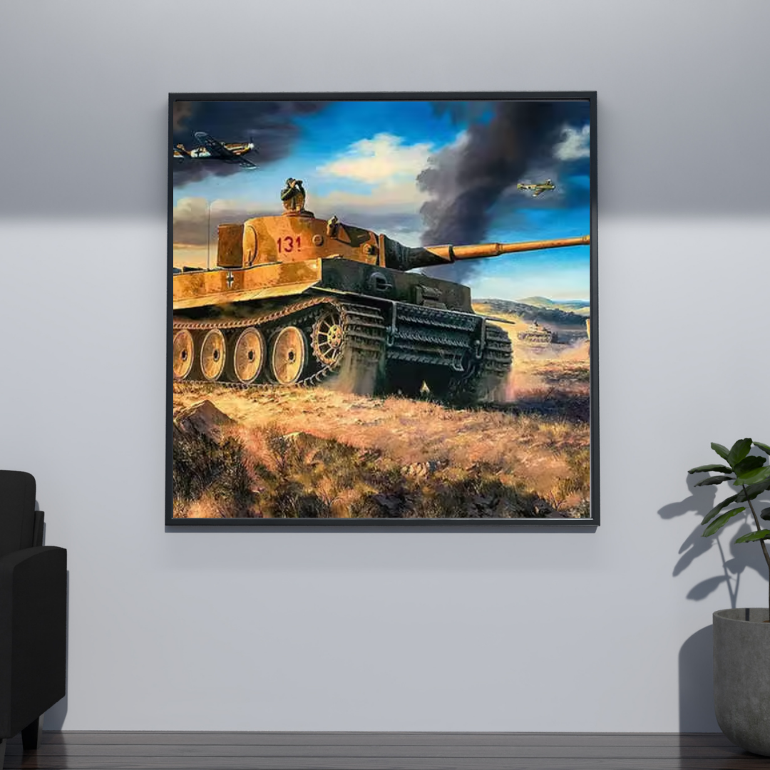 Malen Nach Zahlen - Panzer Und Kampfjets