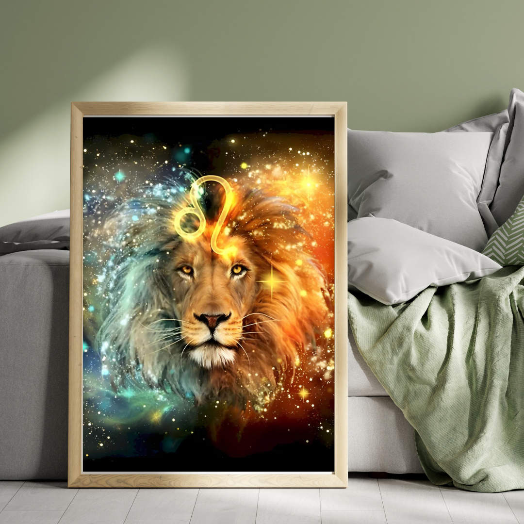 Malen Nach Zahlen - Sternbild Löwe