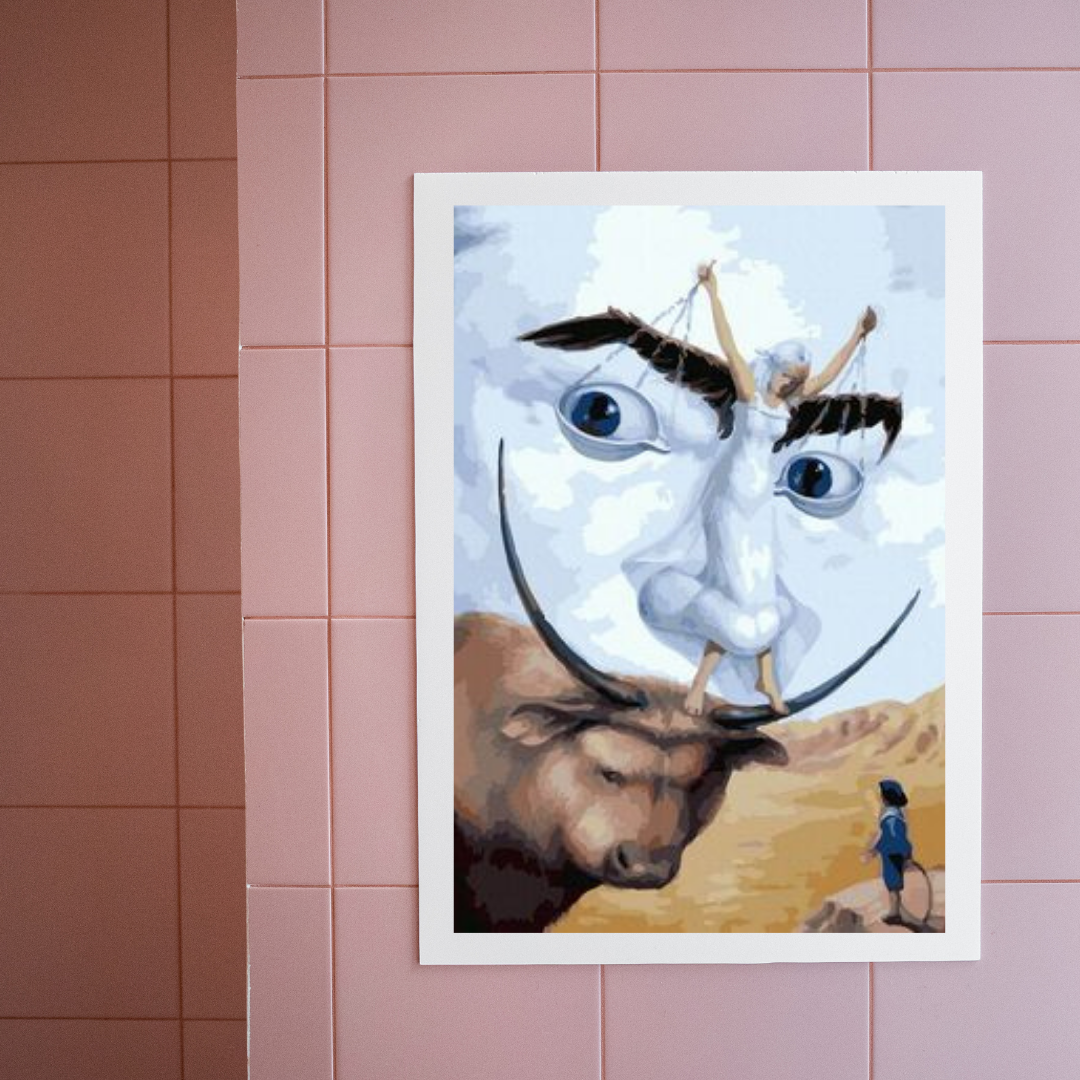 Malen nach Zahlen - Die Abstraktion von Salvador Dali