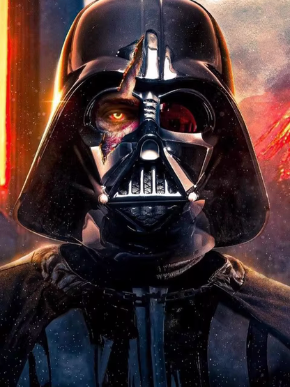 Malen nach Zahlen - Dark Darth Vader