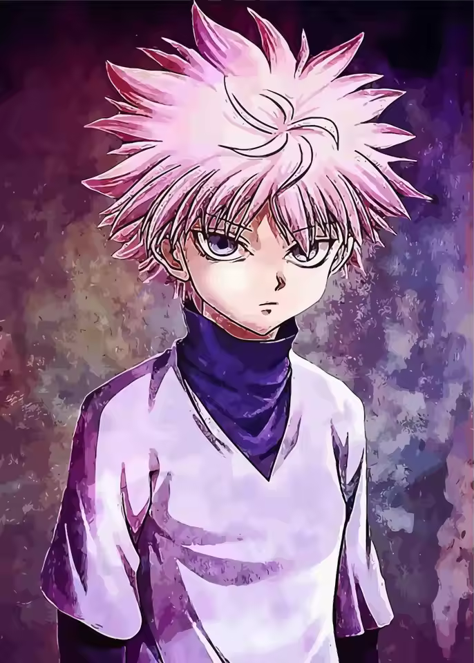 Malen nach Zahlen - Killua