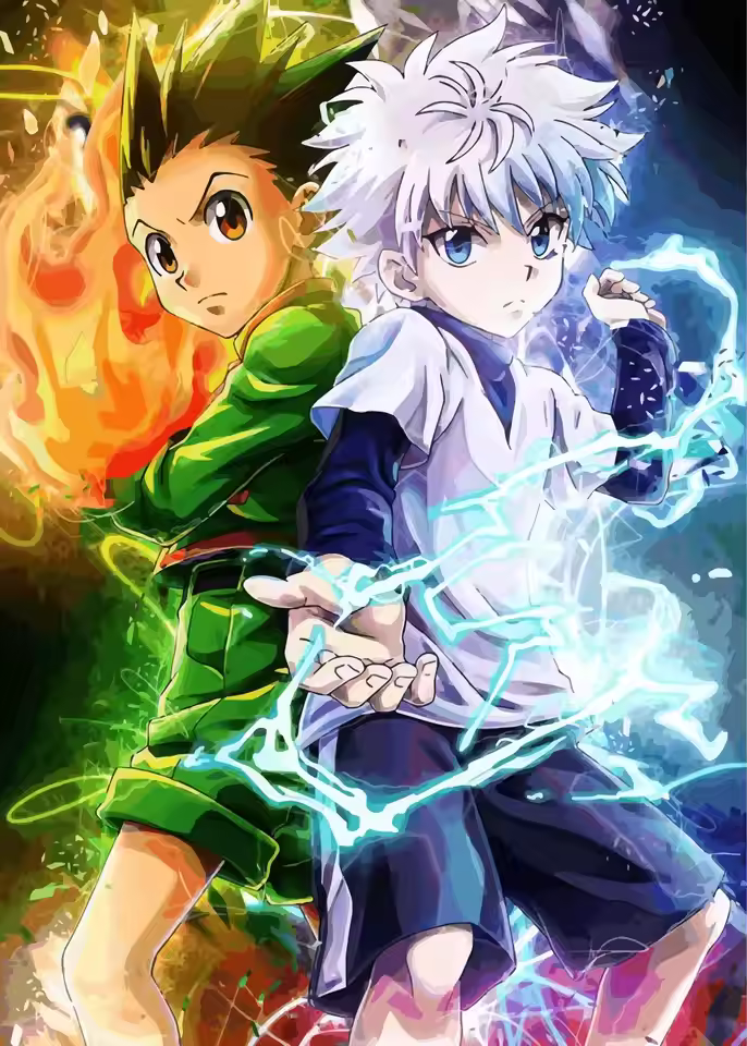 Malen nach Zahlen - Killua x Gon