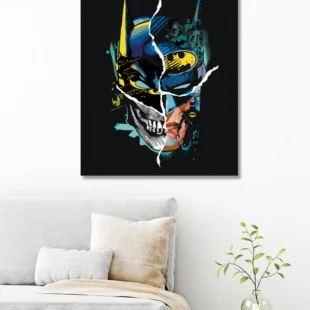Malen Nach Zahlen Batman Totenkopf