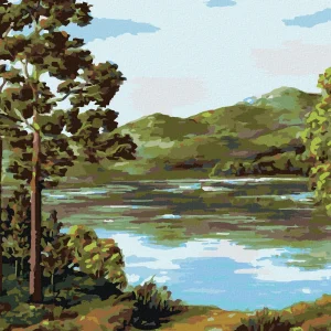 Malen Nach Zahlen Bergsee