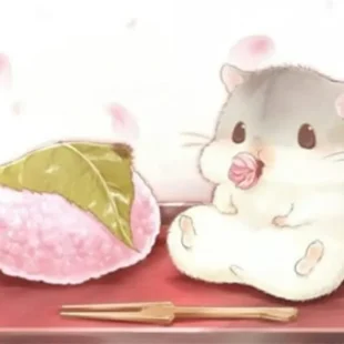 Malen Nach Zahlen Cartoon Hamster