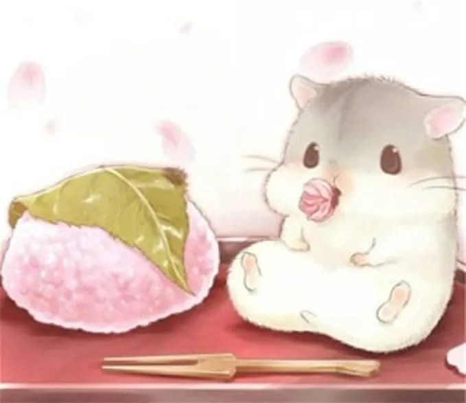 Malen Nach Zahlen Cartoon Hamster