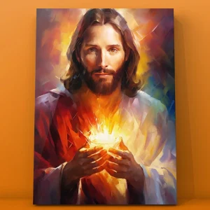 Malen Nach Zahlen Das Herz Jesu