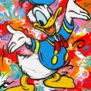 Malen Nach Zahlen Donald Duck