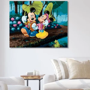 Malen Nach Zahlen Mickey Maus