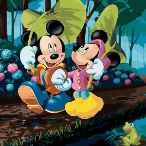 Malen Nach Zahlen Mickey Maus