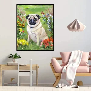 Malen Nach Zahlen Mops