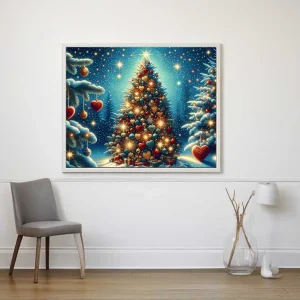 Malen Nach Zahlen Weihnachtsbaum