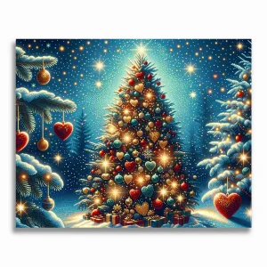 Malen Nach Zahlen Weihnachtsbaum